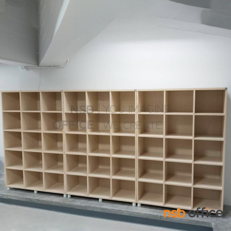 ชั้นวางของรังนก สูง 160 cm.  รุ่น Marzia (มาเซียร์) ช่องโล่ง 10 ,15 ช่อง เมลามีน