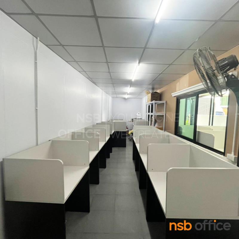 โต๊ะโล่ง call center 1 ที่นั่ง Teros (เทรอส)  