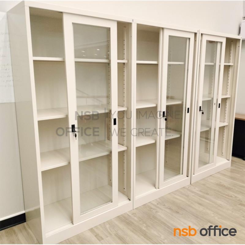 ตู้บานเลื่อนกระจก สูง 183 ซม. รุ่น SGD-18   