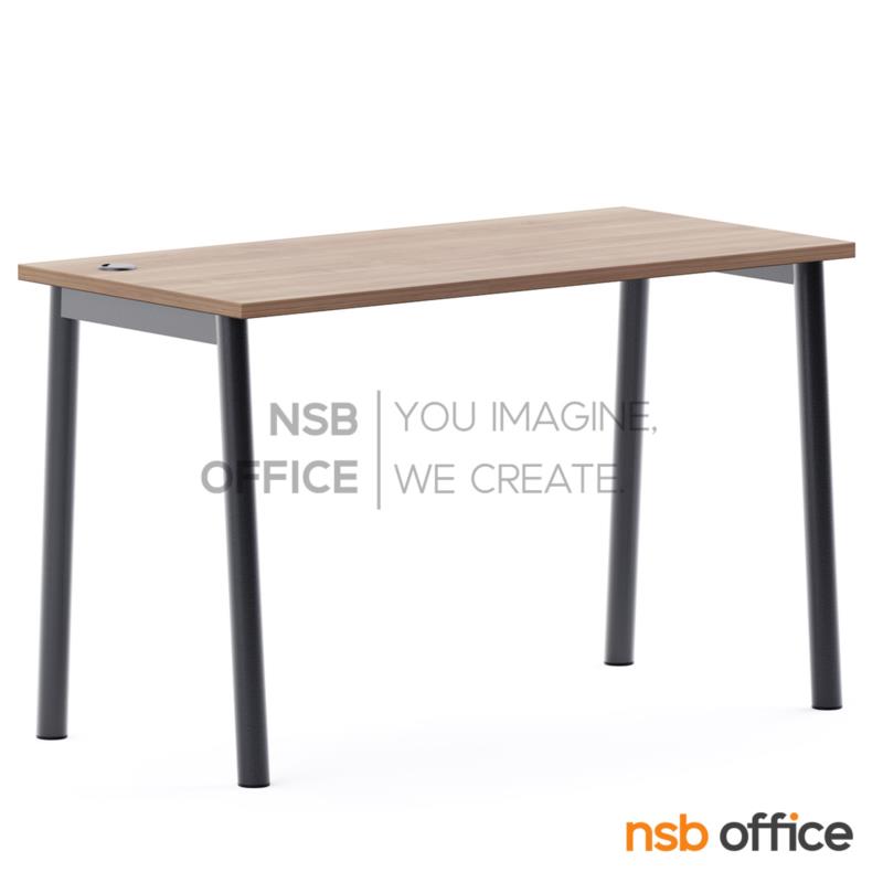A10A192:โต๊ะทำงานโล่ง รุ่น Menzel (เมนเซล) (60D, 80D cm.) ขาเหล็ก