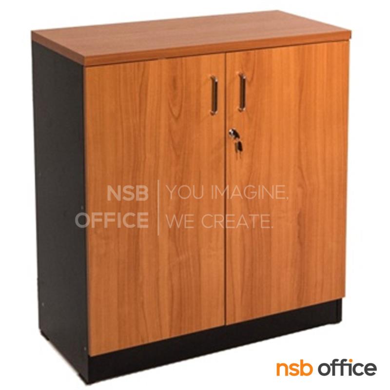 C04A029:ตู้เอกสาร สูง 87.3 cm. 2 บานเปิดทึบ รุ่น PS-8730  เมลามีน