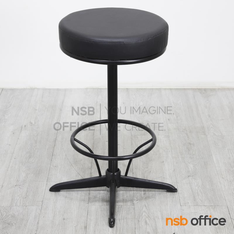 เก้าอี้บาร์สตูล รุ่น Telity (เทลิตี้)  ขาเป็นเหล็กพ่นดำ