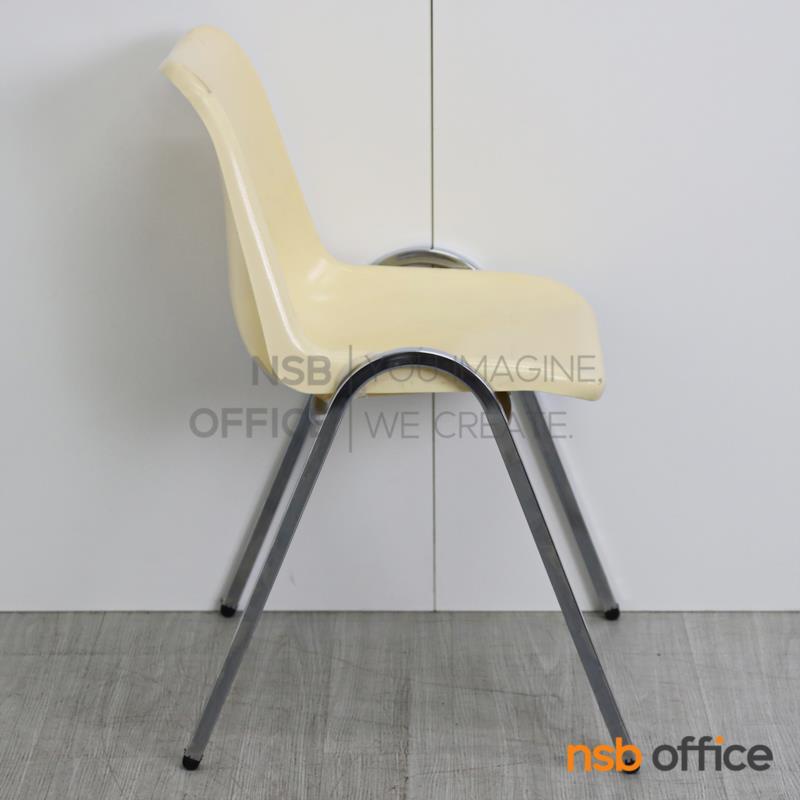 เก้าอี้อเนกประสงค์เฟรมโพลี่ รุ่น Folke (โฟล์ก)  ขาเหล็กชุบโครเมี่ยม