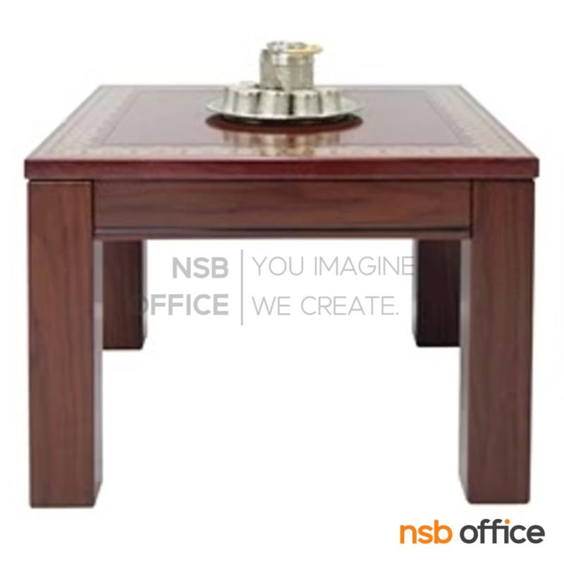 โต๊ะกลางลายไม้ รุ่น Valorant ขนาด 60W cm. ขาไม้