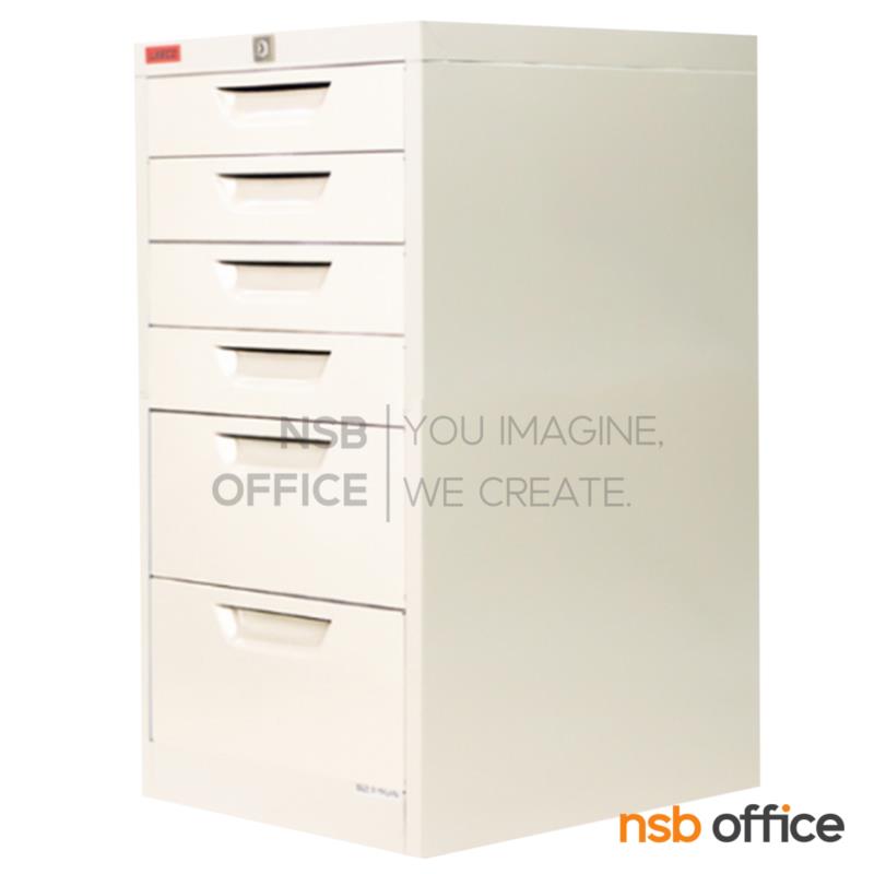 ตู้อเนกประสงค์ 6 ลิ้นชัก  รุ่น CT-742 A ขนาด 37.7W* 45.9D* 71.3H cm 