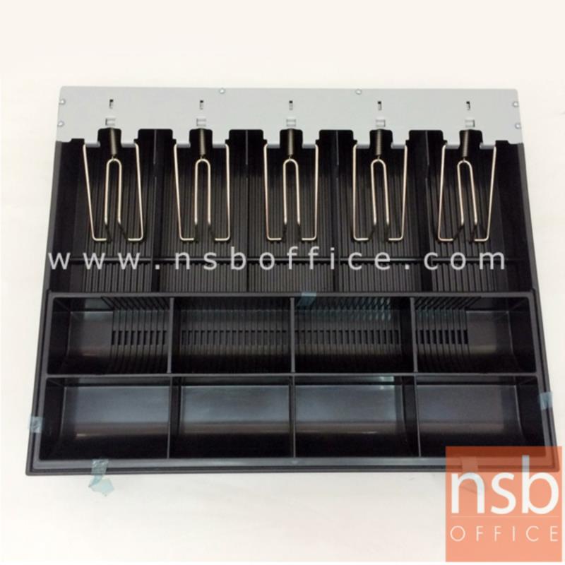 A11A060:กล่องเก็บเงินแยกประเภทแบบ 5 ช่อง  รุ่น TPOS-1060 ขนาด 39.5W cm.  พร้อมงานติดตั้ง สำหรับผลิตลิ้นชักแคชเชียร์