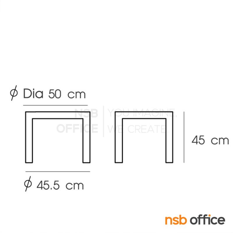 โต๊ะกลางรับแขกหน้าพลาสติก รุ่น รุ่น Arelle (อาเรล)  สีดำ, สีครีม