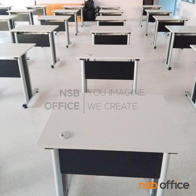 โต๊ะคอมพิวเตอร์  รุ่น Trinity (ทรินิตี้) ขนาด 80W cm.  ขาเหล็ก