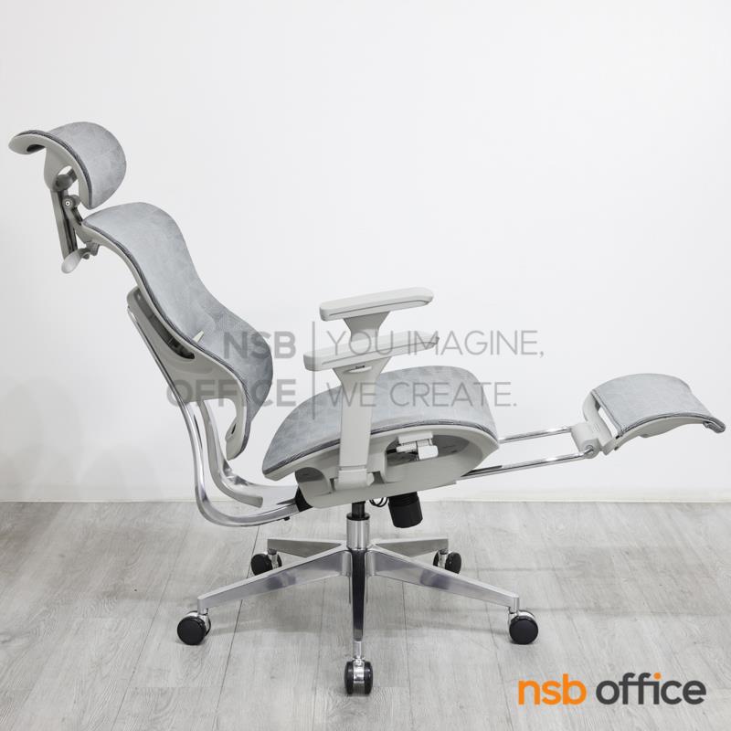 เก้าอี้ผู้บริหารหลังเน็ต รุ่น Tyson (ไทสัน)  โช้คแก๊ส ก้อนโยก ขาอลูมิเนียม