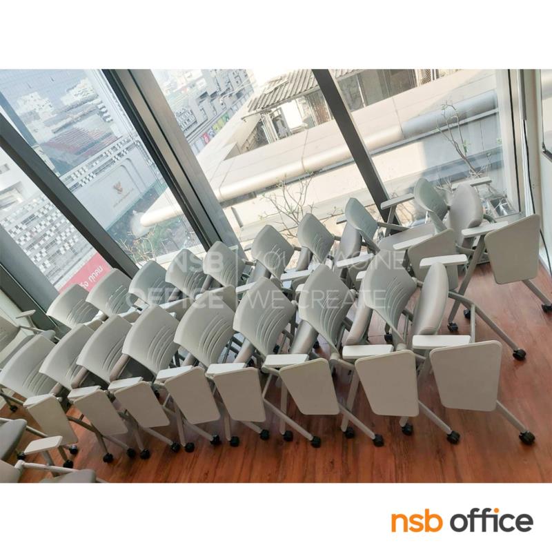 เก้าอี้เลคเชอร์เฟรมโพลี่ รุ่น Vireluxe (วีเรลักซ์) ขาเหล็ก 