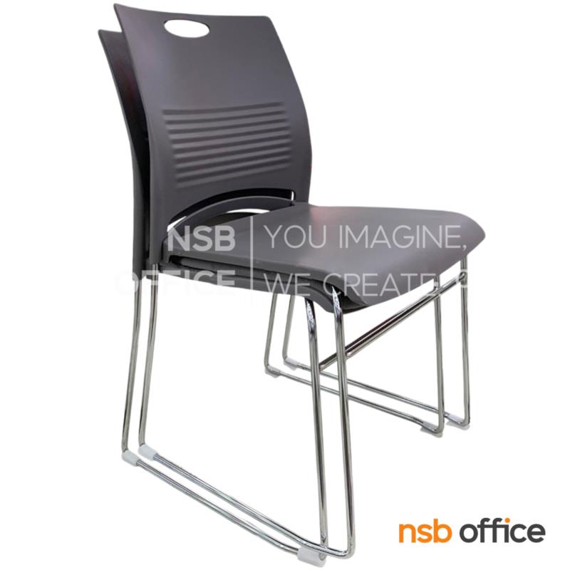 เก้าอี้อเนกประสงค์เฟรมโพลี่ รุ่น Brick (บริค) โครงขาเหล็ก 