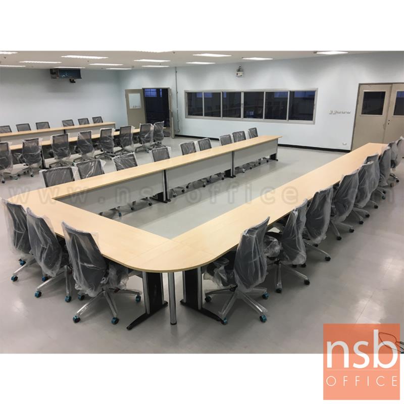 โต๊ะทำงาน บังโป๊ไม้ รุ่น Avonic (เอโวนิก) ขนาด 80W-150W (60D, 75D, 80D) cm. ขาเหล็กตัวแอล