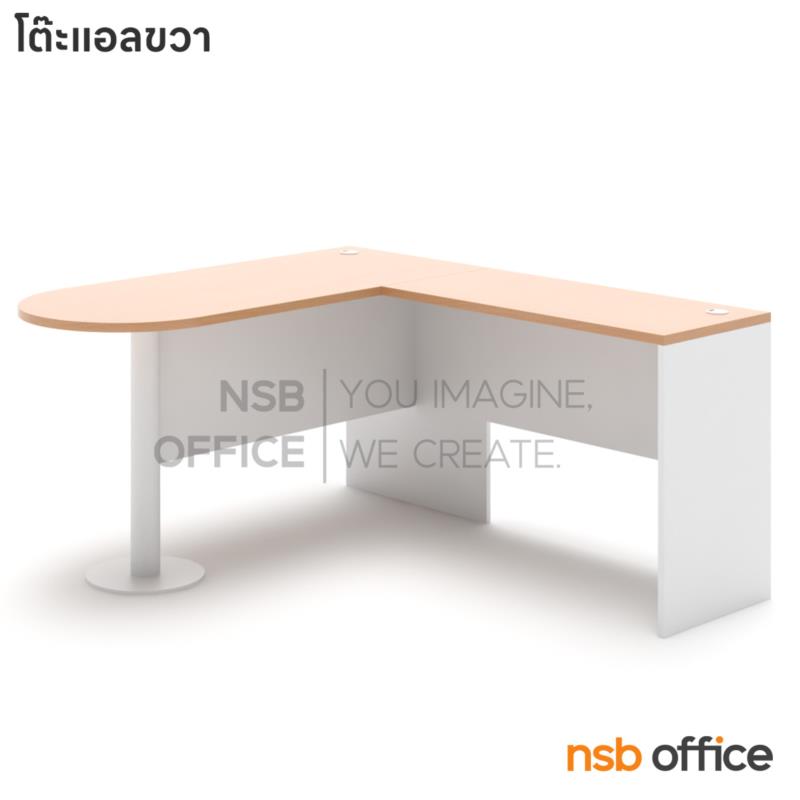 โต๊ะแพทย์ในห้องตรวจ รุ่น Veyter (เวย์เตอร์) ขนาด 140W1*160W2 cm. ขาเหล็ก