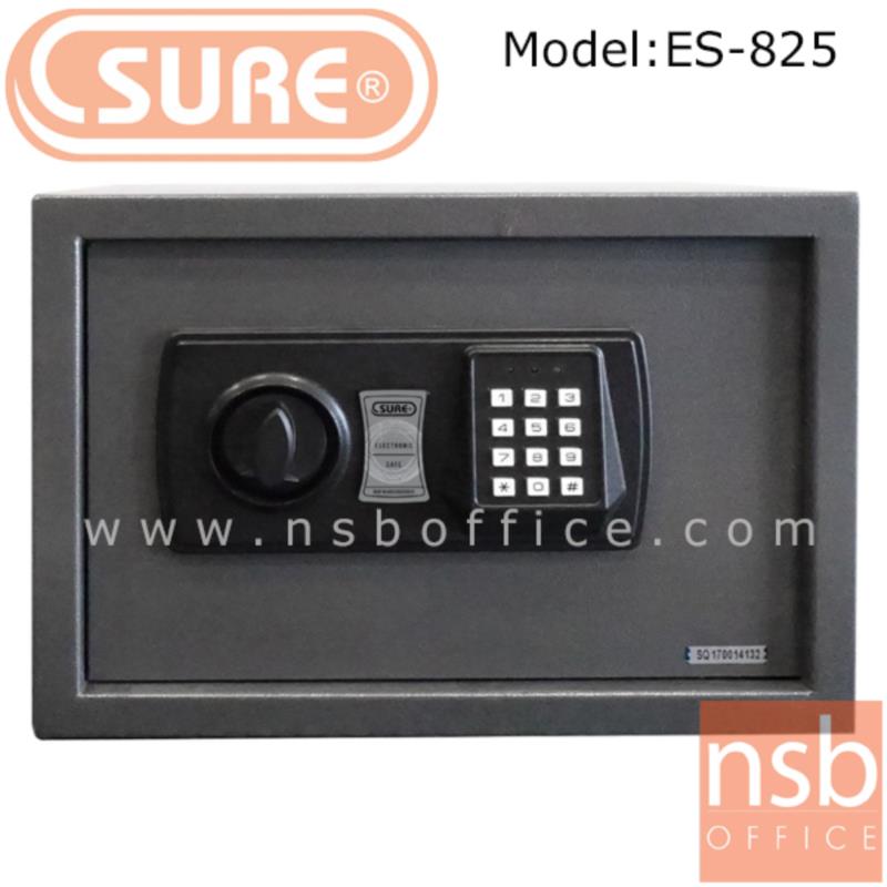F03A017:ตู้เซฟดิจตอล SR-ES825 น้ำหนัก 5.5 กก. (1 รหัสกด / ปุ่มหมุนบิด)   