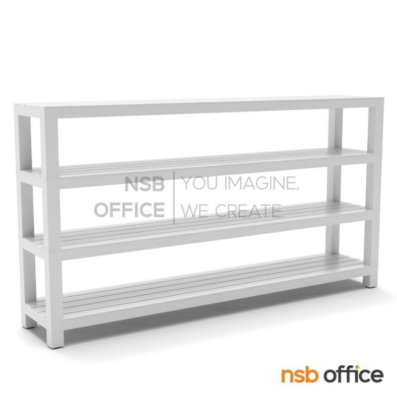 ชั้นวางรองเท้าระแนง UPVC  รุ่น Garrick (แกริค) ขนาด 85H cm. 