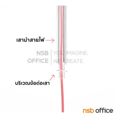 เสาต่อสูงนำสายไฟจากฝ้า (จากพาร์ทิชั่นเดิม) รุ่น Upline  