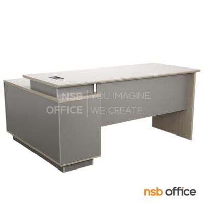โต๊ะทำงานตัวแอล รุ่น Harmony (ฮาร์โมนี) ขนาด 140W, 160W cm. 