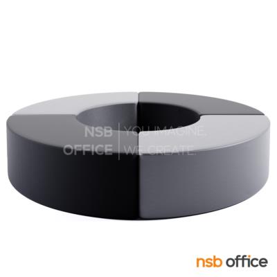 โซฟาวงกลม รุ่น Ayla (ไอลา) หุ้มหนังเทียม และหุ้มผ้า สามารถปรับรูปแบบการวางได้