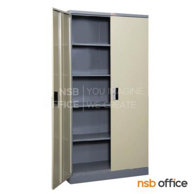 ตู้เอกสารเหล็ก 2 บานเปิด รุ่น CS-02 ขนาด 91.4W* 47D* 181.7H cm. มือจับแบบฝังคู่
