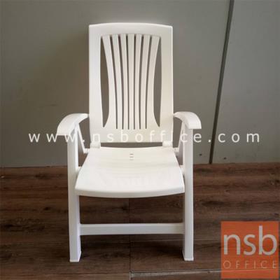 เก้าอี้ปรับระดับได้   ขนาด 63W*110.5H cm. สีขาว