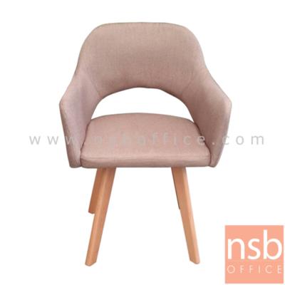 เก้าอี้โมเดิร์นหนังเทียม รุ่น PN-18229 ขนาด 56W cm. โครงขาไม้ (FRV-)