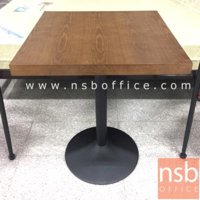 โต๊ะหน้าไม้ MDF รุ่น Kaylee (เคย์ลี) 60W cm. โครงเหล็กทำสี (06/05/24)
