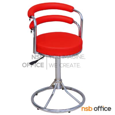 เก้าอี้บาร์ที่นั่งกลม รุ่น Tylorix (ไทลอริกซ์) โครงขาเหล็ก 