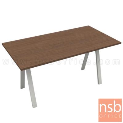 โต๊ะทำงาน  รุ่น DK-ALEG15  ขนาด 150W*75H cm. ขาเหล็กตัวเอ