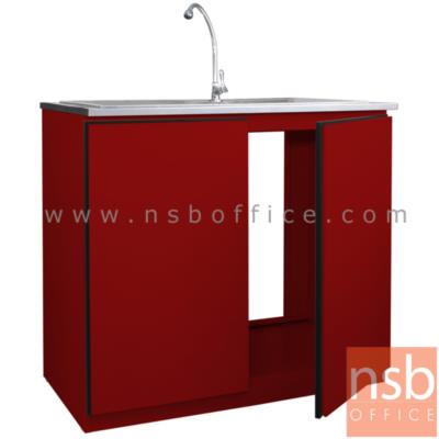 ตู้ครัวเหล็ก TOP สเเตนเลส พร้อมซิงค์ รุ่น DOBBEL DB-203   