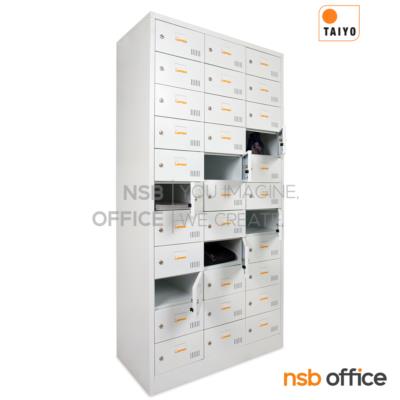 ตู้ล็อคเกอร์ 33 ประตู ระบบกุญแจล็อค รุ่น LK33KN   