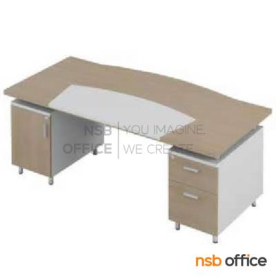 โต๊ะผู้บริหารหน้าตรง รุ่น Nelly (เนลลี่)  