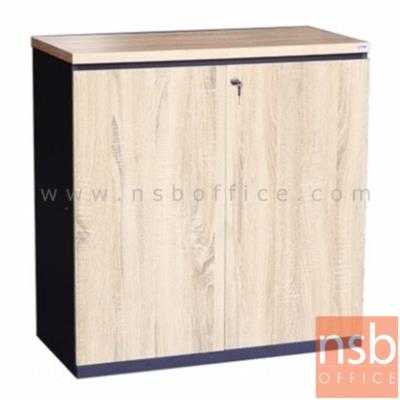 ตู้เอกสาร สูง 83 cm. 2 บานเปิด รุ่น Kreacher (ครีเชอร์)  เมลามีน 