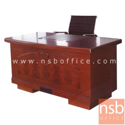 โต๊ะผู้บริหารทรงตรง 3 ลิ้นชัก รุ่น Coppola (คอปโปลา) ขนาด 140W cm. 