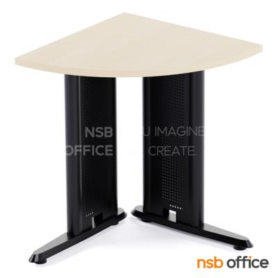 โต๊ะเข้ามุมทรงโค้ง รุ่น Billy (บิลลี่) ขนาด 60W cm. ขาเหล็กตัวแอล