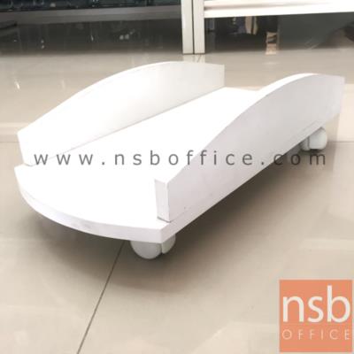 ฐานวางซีพียู(CPU)ล้อเลื่อน  รุ่น SR-CPU200 ขนาด 25W cm. เมลามีน