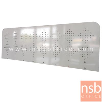 มินิสกรีนกั้นบนโต๊ะเหล็กล้วน 40H cm.  รุ่น Steel (สตีล) ขนาด 100W, 120W, 135W และ 150W cm. ยกเลิก 22.7.23