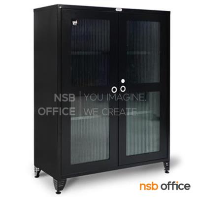 ตู้อเนกประสงค์ 2 บานเปิดกระจก รุ่น Ericorn (เอริคอร์น) ขนาด 90W* 38D* 120H cm. 