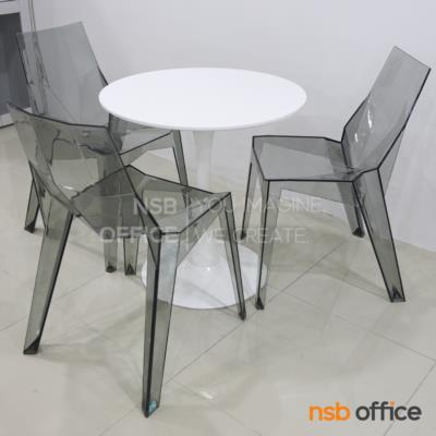 ชุดโต๊ะหน้าท็อปไม้กลม รุ่น Ciabatta (เซียบัตต้า) ขนาด 70Di cm. 