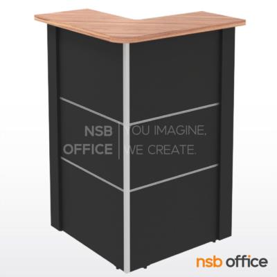 เคาน์เตอร์เข้ามุม  รุ่น Xenus (ซีนัส) ขนาด 70W cm.  เมลามีน สีวอลนัทตัดดำ