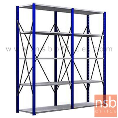 ชั้นเหล็ก MR-200 ขนาด 120W*50D (180H - 240H) cm. รับน้ำหนัก 150-200 KG/ชั้น