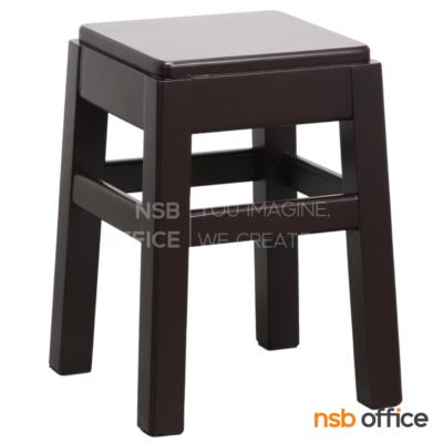 เก้าอี้สตูลที่นั่งสี่เหลี่ยม รุ่น Newmar (นิวมาร์)  โครงไม้ยางพารา