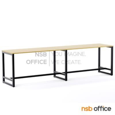 โต๊ะประชุมกลุ่มย่อย บาร์สูง รุ่น Highpoint (ไฮพอยท์) ขนาด 320W, 360W, 400W cm. ขาเหล็กพ่นสี