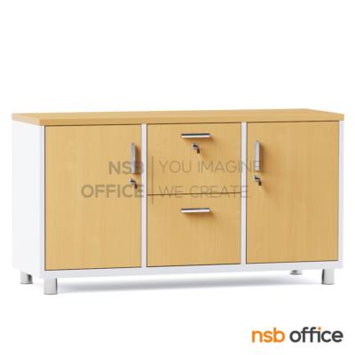 ตู้เอกสาร สูง 65 cm. วางข้างโต๊ะ รุ่น Milin (มิลิน)   ขาเหล็ก