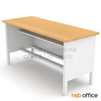 โต๊ะประชุมตรง Top เมลามีน รุ่น Maeby (เมบี) ขนาด 120W ,150W ,180W cm. โครงเหล็ก