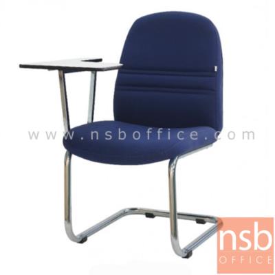 เก้าอี้เลคเชอร์หุ้มหนังเทียม (PVC)หรือหุ้มผ้า รุ่น TY-AC232LE ขาตัวซีเหล็กชุบโครเมี่ยม