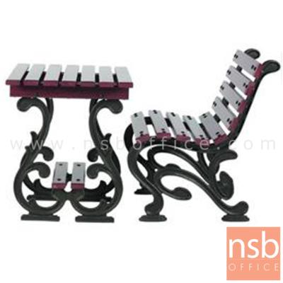 ชุดโต๊ะสนาม พร้อมเก้าอี้ กทม. BKK-COT412 (โต๊ะ 1 + เก้าอี้ 2)   