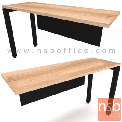 โต๊ะต่อข้างโต๊ะผู้บริหาร Extend return  ขาเหล็ก