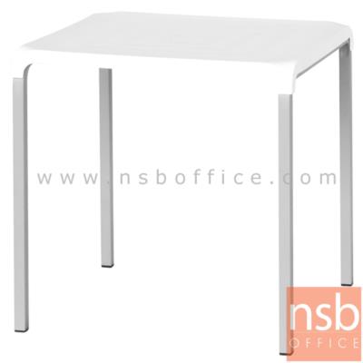 โต๊ะหน้าพลาสติก(ABS) รุ่น PP9448  ขนาด 72W cm.  ขาเหล็กพ่นเทา(PP) (ยกเลิก 22/06/65)