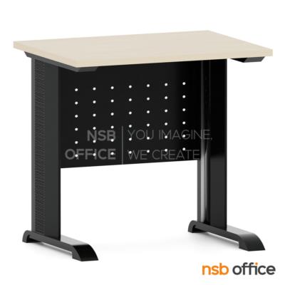 โต๊ะทำงานโล่ง รุ่น Ulti (อัลทิ) ขนาด 80W cm. โครงขาเหล็กสีดำ