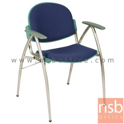 เก้าอี้อเนกประสงค์เฟรมโพลี่ รุ่น A946-346  ขาเหล็กพ่นสีเทา